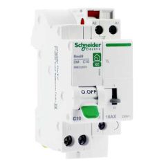 SCHNEIDER Resi9 XE T&eacute;l&eacute;rupteur combin&eacute; 10A 1F/NO auto monophas&eacute; - R9ECL610