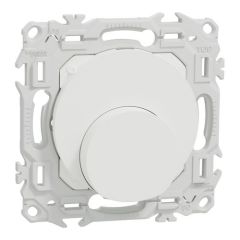 SCHNEIDER Odace Sortie de c&acirc;ble avec serre-c&acirc;bles blanc craie - S920662