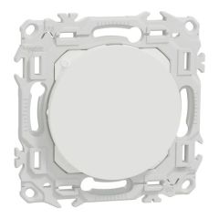 SCHNEIDER Odace Obturateur blanc craie - S920666