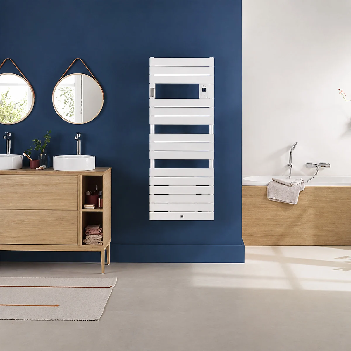THERMOR Riviera 2 Sèche-serviettes 750W blanc brillant - 498216