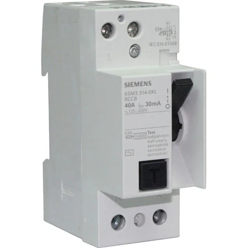 interrupteur différentiel siemens