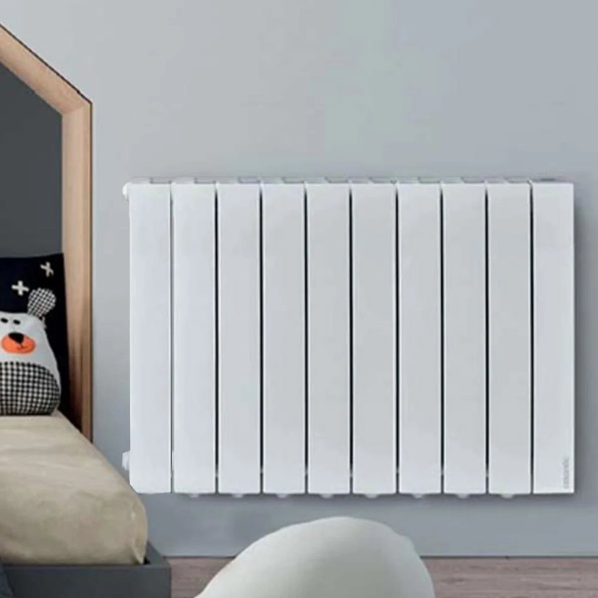 ATLANTIC Accessio Digital 2 Radiateur à inertie fluide horizontal blanc 2000W - 524920