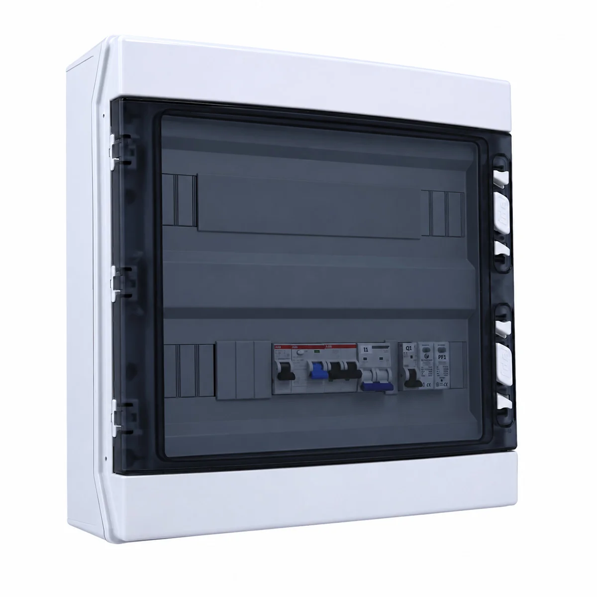 TECHNIDEAL Coffret AC photovoltaïque 6kW monophasé pour micro-onduleur compatible abonnement EDF 9 à 12KVA et batterie
