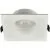 ARLUX Support de spot carré fixe 88mm avec douille GU10 automatique blanc - 851404
