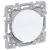EUROHM Square Interrupteur va et vient blanc - 60201