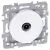 EUROHM Square Prise TV blanc - 60264