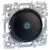 EUROHM Square Interrupteur va et vient lumineux/témoin anthracite - 60303