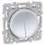 EUROHM Square Double bouton poussoir silver - 60411