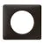 LEGRAND Céliane Plaque Poudré simple Basalte - 066741