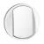 LEGRAND Céliane Enjoliveur simple allumage blanc - 068001