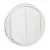 LEGRAND Céliane Enjoliveur interrupteur double blanc - 068002