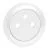 LEGRAND Céliane Enjoliveur prise de courant 2P+T affleurant blanc - 068111