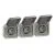 LEGRAND Plexo Prise de courant 2P+T triple horizontale à composer étanche gris IP55 - 069564L