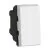 LEGRAND Mosaic Bouton poussoir étroit blanc - 077030L