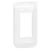 LEGRAND Mosaic Plaque horizontale 1 module blanc - 078801L
