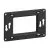 LEGRAND Batibox Support 1,5 postes ou 3 modules pour fixation à vis - 080259
