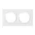 LEGRAND Dooxie Plaque double blanc - 600802
