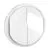 LEGRAND Céliane Enjoliveur interrupteur double blanc - CB2001