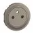 LEGRAND Céliane Enjoliveur prise de courant 2P+T surface titane - CT0111