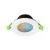 Spot LED BBC encastrable dimmable 230V 4-6W 300lm à 600lm 4CCT 86cm blanc