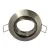 Support de spot encastré orientable rond 81mm acier brossé
