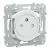 SCHNEIDER Ovalis Prise de courant 2P+T affleurante blanc - S320052