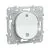 SCHNEIDER Ovalis Bouton poussoir VMC blanc - S320236