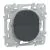 SCHNEIDER Ovalis Interrupteur va et vient anthracite - S340204