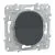 SCHNEIDER Ovalis Bouton poussoir anthracite - S340206