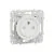 SCHNEIDER Odace Prise de courant 2P+T affleurante blanc - S520052