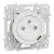 SCHNEIDER Odace Prise de courant 2P+T + USB Type-C affleurante blanc - S520089