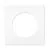 SCHNEIDER Odace Styl Plaque simple blanc - S520702