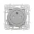 SCHNEIDER Odace Prise de courant 2P+T affleurante aluminium - S530052