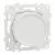 SCHNEIDER Wiser Odace Variateur rotatif led connecté 2 ou 3 fils Zigbee blanc craie - S920513
