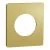 SCHNEIDER Odace Architecte Plaque simple laiton - S932802