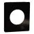 SCHNEIDER Odace Architecte Plaque simple noir émaillé - S935802