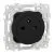SCHNEIDER Odace Prise de courant 2P+T affleurante noir onyx - S940052
