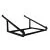 Support de fixation universel pour installation station solaire plug&play noir