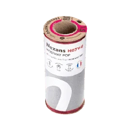 Fils électriques rigides H07VU 1.5² noir NEXANS Mobiway POP - Couronne de 100m