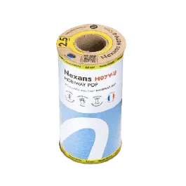 Fils électriques rigides H07VU 2.5² bleu NEXANS Mobiway POP - Couronne de 100m