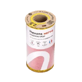 Fils électriques rigides H07VU 2.5² rouge NEXANS Mobiway POP - Couronne de 100m