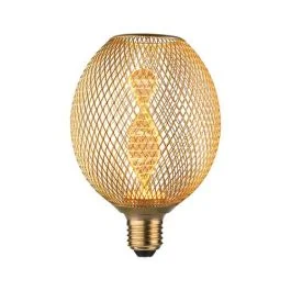 PAULMANN Ampoule LED filament E27 230V 4,2W 200lm 1800K GLOW GLOBE laiton - 29088