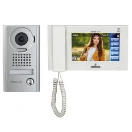AIPHONE Kit visiophone 7" en saillie avec caméra grand angle - JPS4AEDV
