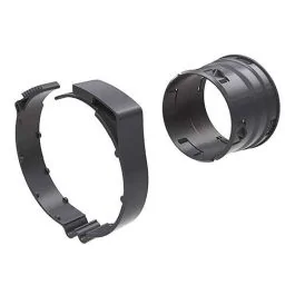 ALDES EasyClip Collier de serrage + raccord pour gaine VMC D125 - 11033010