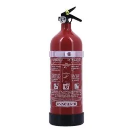 ANGELEYE Extincteur poudre ABC avec manomètre - 2KG