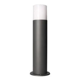 ARLUX Borne d'éclairage acier extérieure Lena 230V E27 60W max 40cm anthracite - 117104