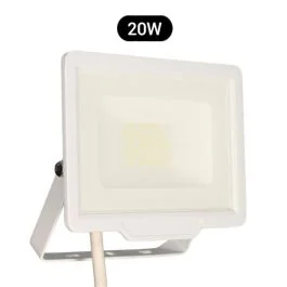 ARLUX Kali Projecteur extérieur LED extra plat précâblé IP65 230V 20W 1700lm 4000K blanc - 200589