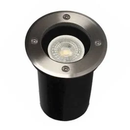 ARLUX Spot LED extérieur encastré de sol rond Tulip 230V 5W 380lm 3000K IP67 inox - 500172