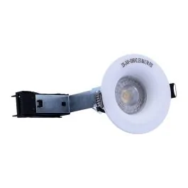ARLUX Spot LED encastrable GU10 230V 5W 380lm 2700K 90mm blanc 