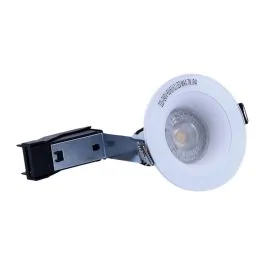 ARLUX Spot LED encastrable GU10 230V 5W 380lm 4000K 88mm blanc 